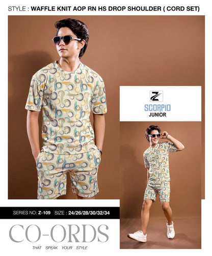 Z 109 Scorpio Aop Boys Co Ord Set Wholesale Price