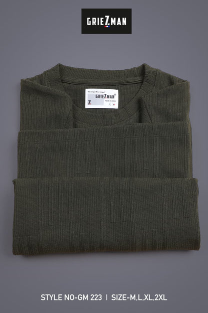 Z 223 Griezman Slub Knit Mens Tshirts Exporter