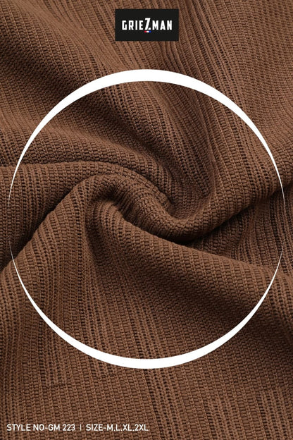 Z 223 Griezman Slub Knit Mens Tshirts Exporter