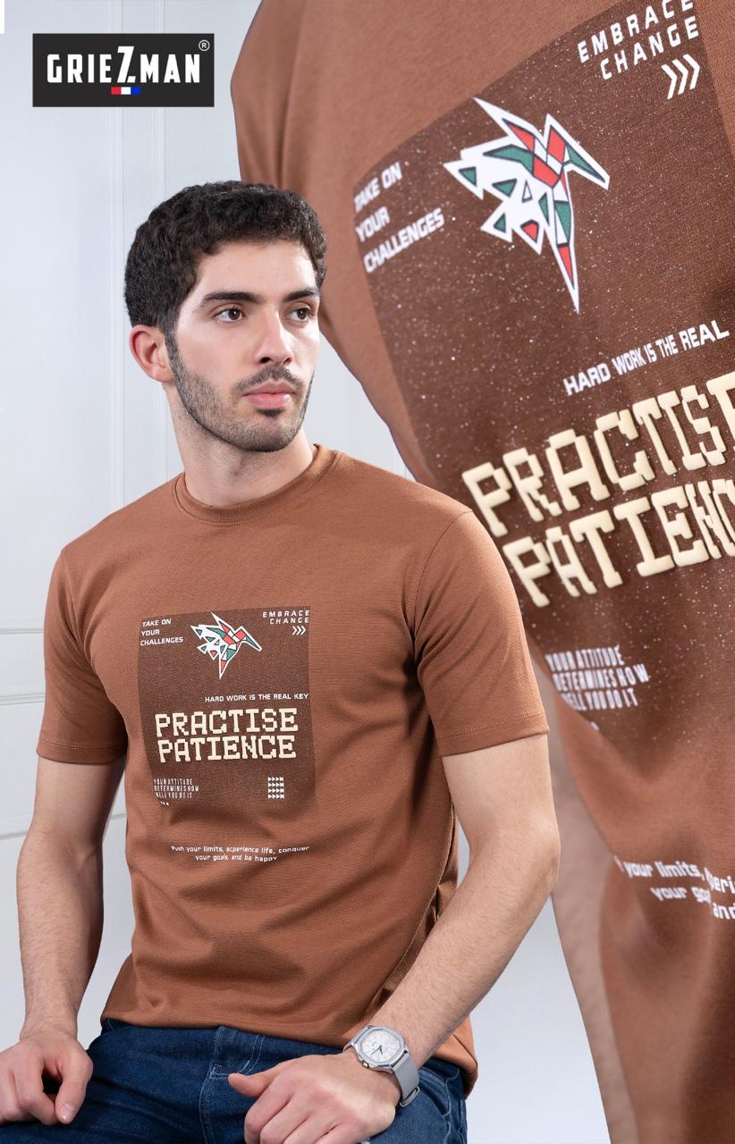 Z 224 Griezman Imported Lycra Knit Mens Tshirts Supplier India