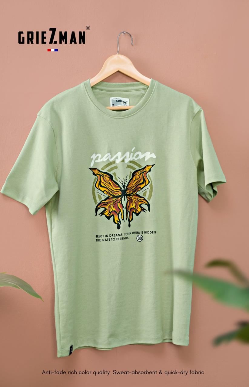 Z 224 Griezman Imported Lycra Knit Mens Tshirts Supplier India