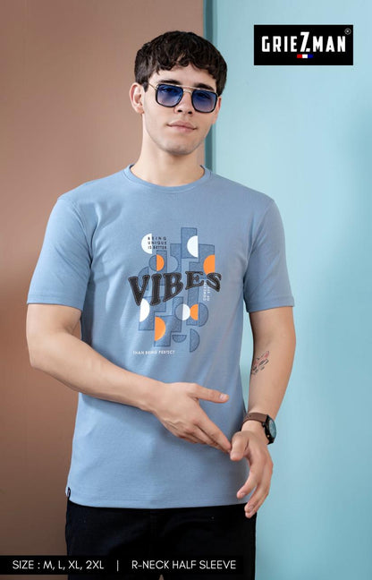 Z 224 Griezman Imported Lycra Knit Mens Tshirts Supplier India