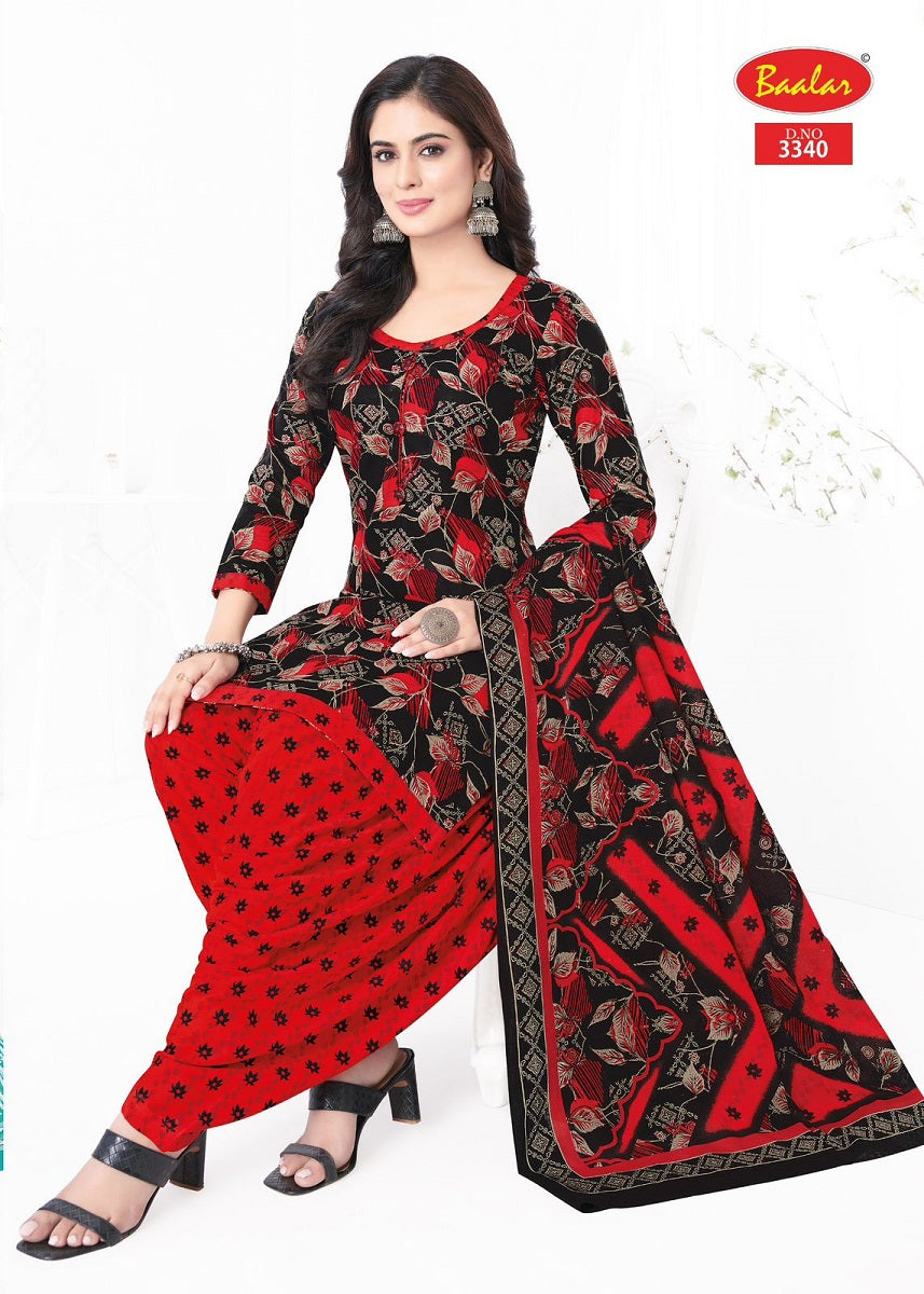 Zaara Patiyala Vol 33 Baalar Cotton Dress Material Manufacturer India