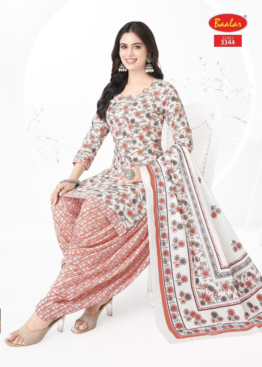 Zaara Patiyala Vol 33 Baalar Cotton Dress Material Manufacturer India