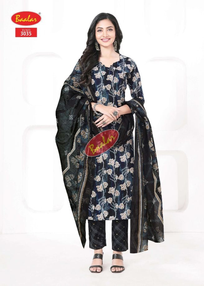 Zaara Vol 30 Baalar Cotton Readymade Pant Style Suits Wholesaler India