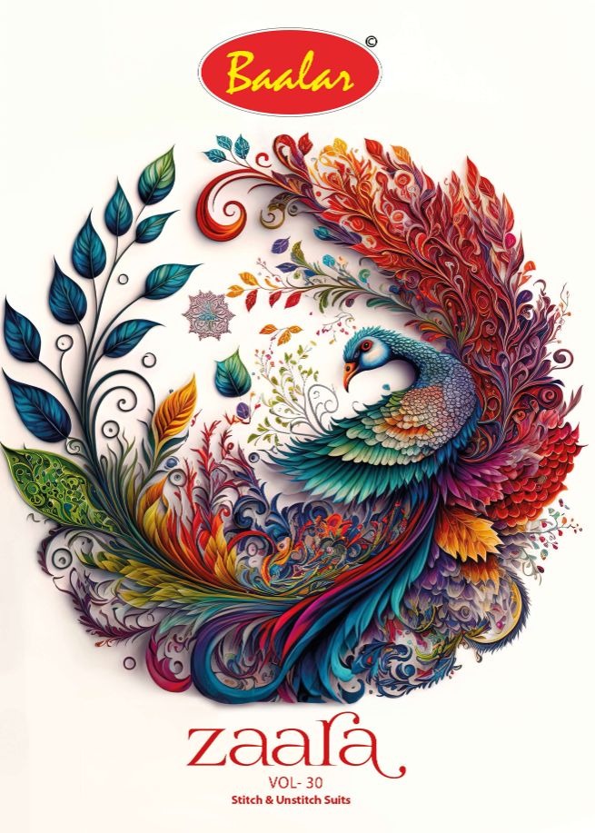 Zaara Vol 30 Baalar Cotton Readymade Pant Style Suits Wholesaler India