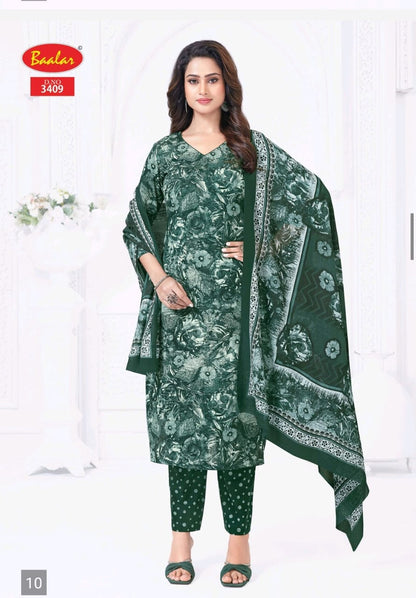 Zaara Vol 34 Baalar Cotton Readymade Pant Style Suits Wholesaler Ahmedabad