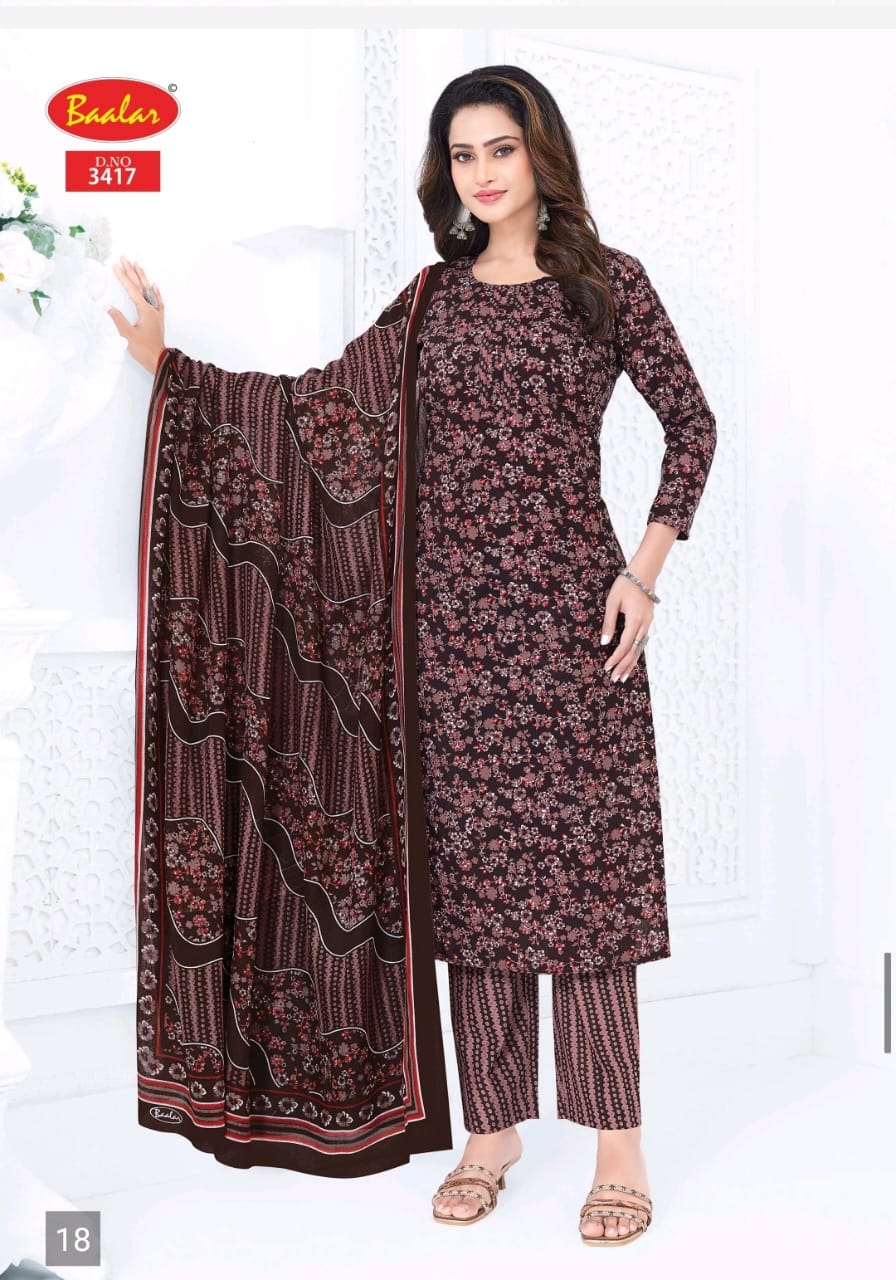 Zaara Vol 34 Baalar Cotton Readymade Pant Style Suits Wholesaler Ahmedabad