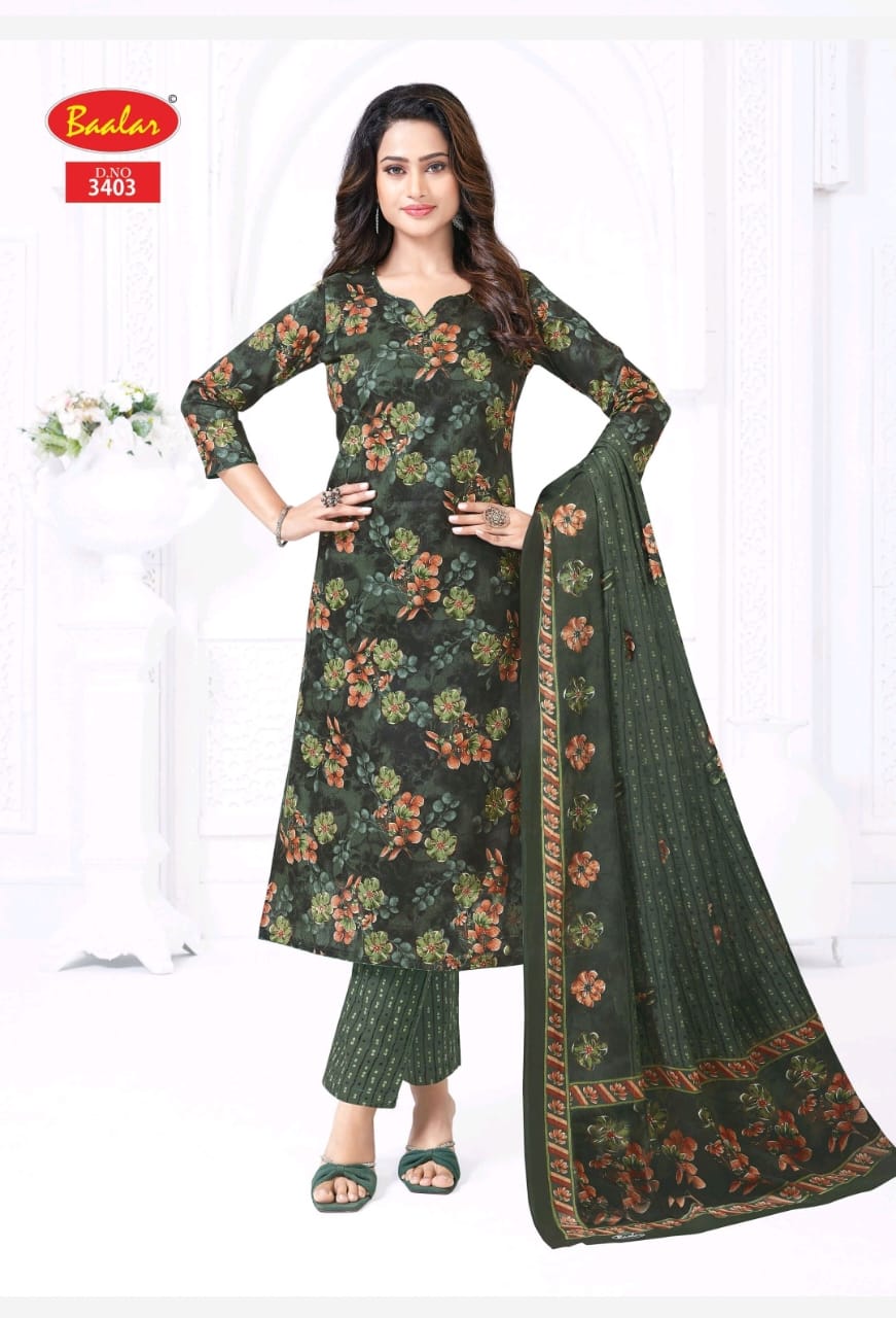 Zaara Vol 34 Baalar Cotton Readymade Pant Style Suits Wholesaler Ahmedabad