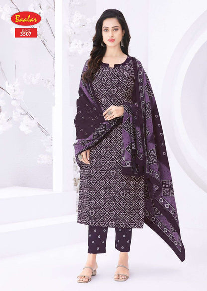 Zaara Vol 35 Baalar Cotton Dress Material Wholesale Price