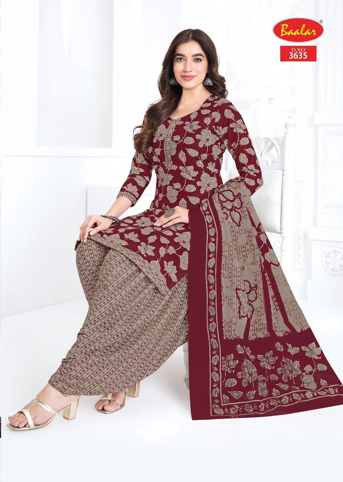 Zaara Vol 36 Baalar Cotton Dress Material Wholesale Rate