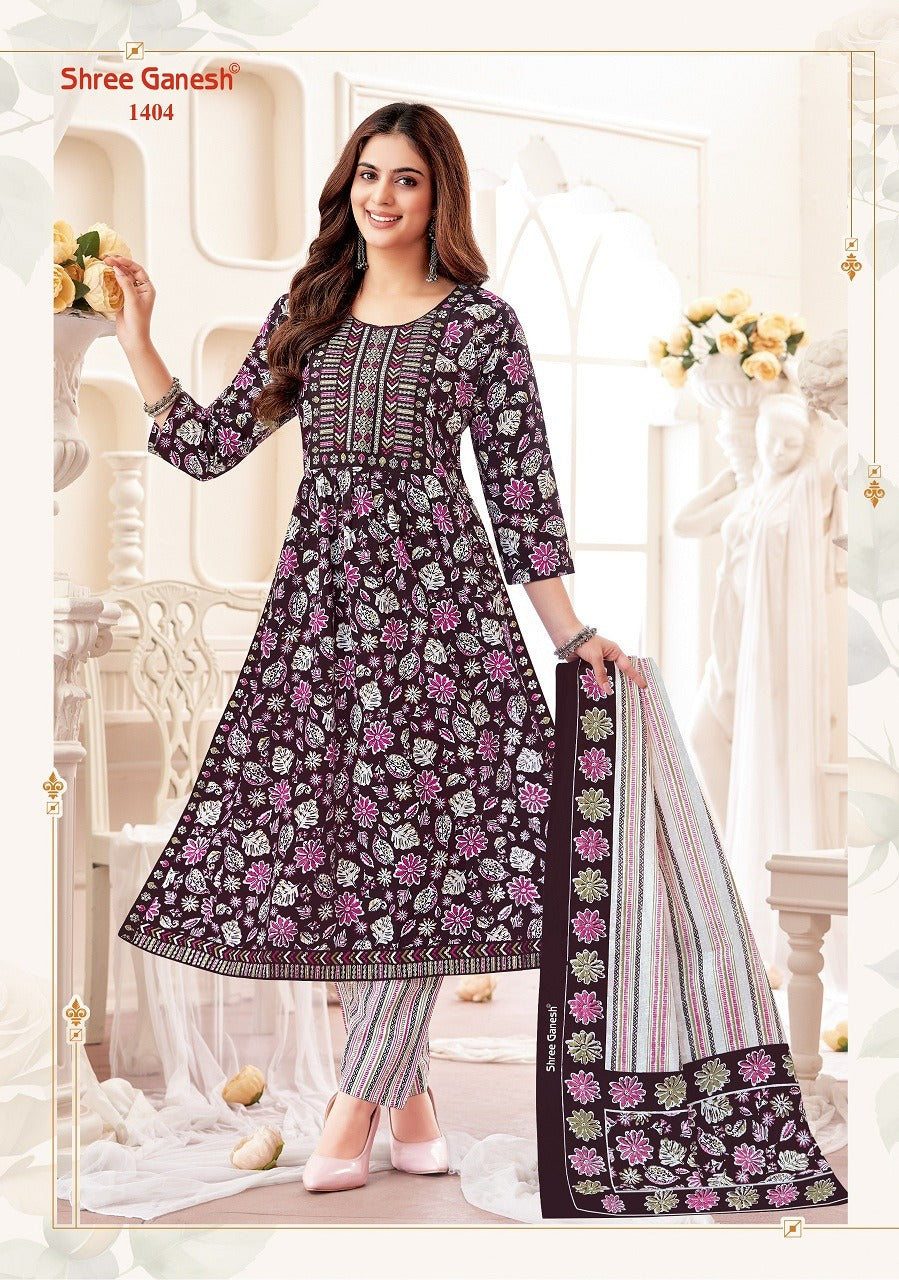 Zaara Vol 4 Shree Ganesh Cotton Readymade Cotton Pant Suits Wholesale