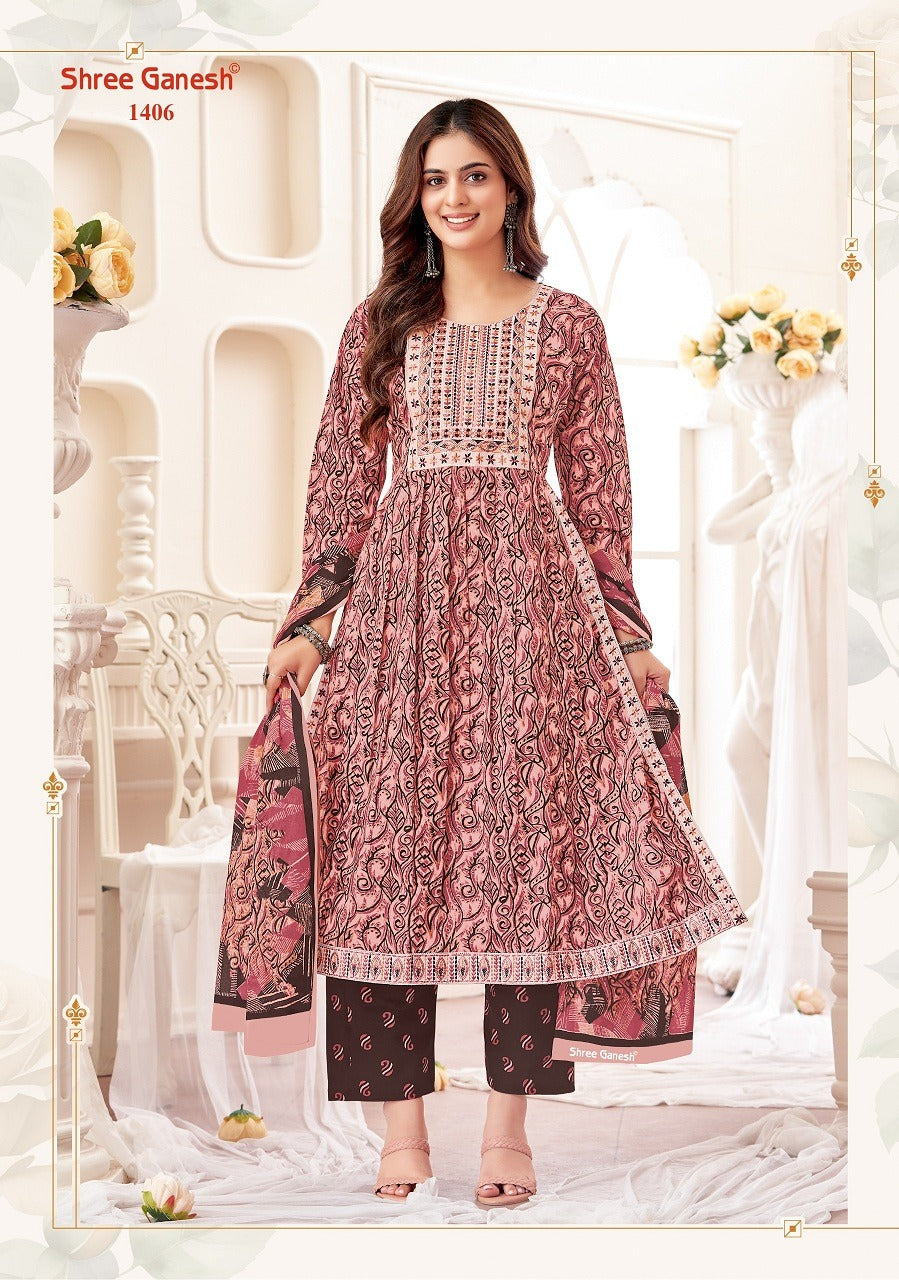 Zaara Vol 4 Shree Ganesh Cotton Readymade Cotton Pant Suits Wholesale