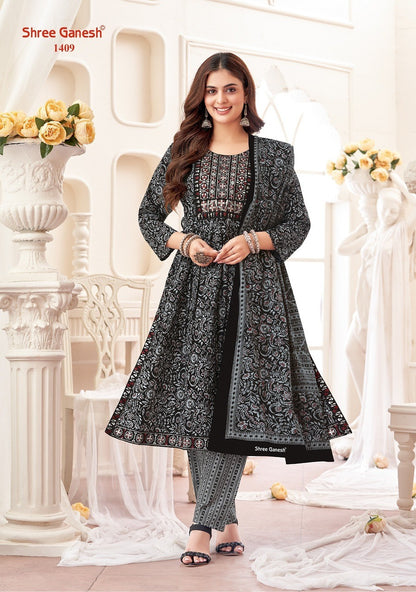 Zaara Vol 4 Shree Ganesh Cotton Readymade Cotton Pant Suits Wholesale