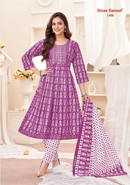 Zaara Vol 4 Shree Ganesh Cotton Readymade Cotton Pant Suits Wholesale