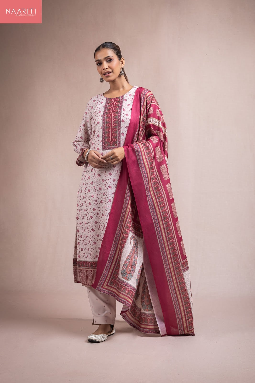 Zaarita 1825 Naariti Pashmina Suits Wholesale Price