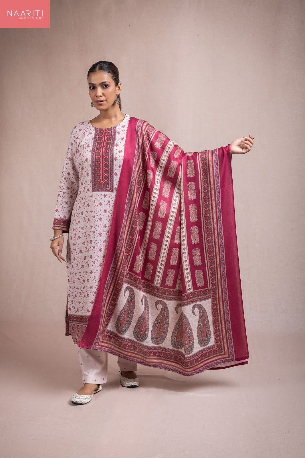 Zaarita 1825 Naariti Pashmina Suits Wholesale Price