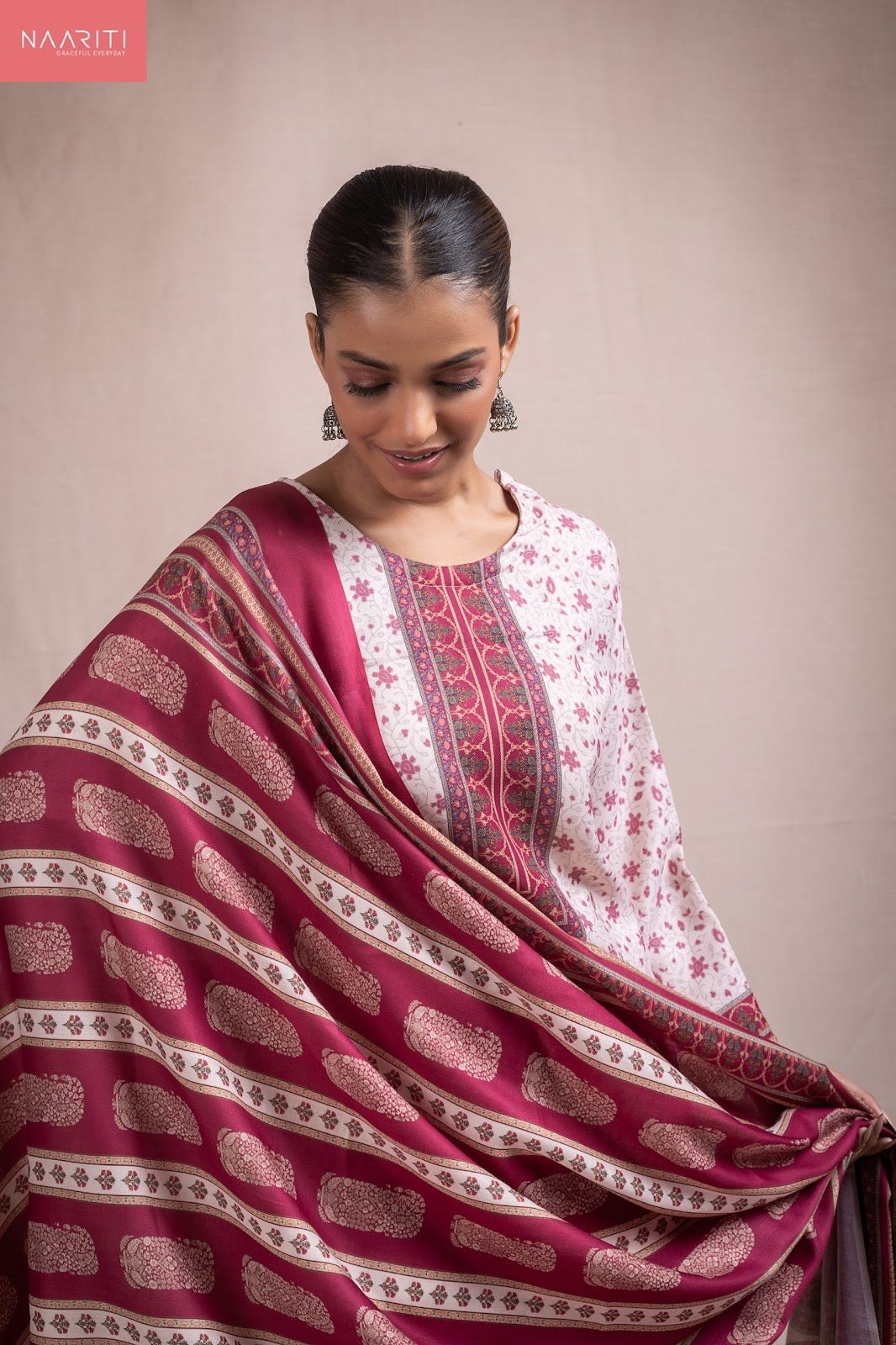 Zaarita 1825 Naariti Pashmina Suits Wholesale Price