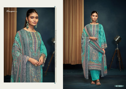 Zabin Sangam Prints Pure Jam Pakistani Salwar Suits Wholesaler