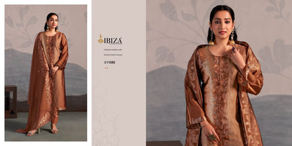 Zafira Ibiza Banglori Silk Pant Style Suits Manufacturer India