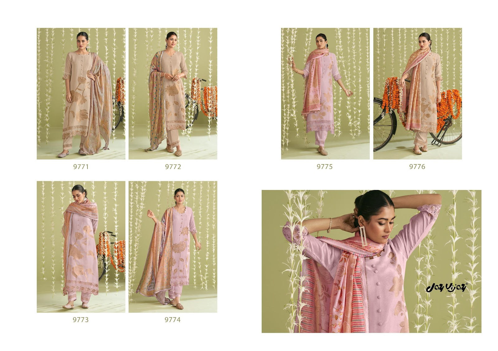 Zaha Jay Vijay Tissue Jacquard Pant Style Suits Supplier India