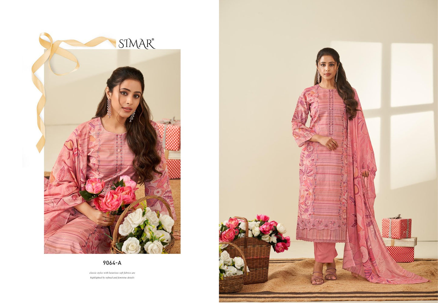 Zahavi Simar Pure Lawn Pant Style Suits Exporter