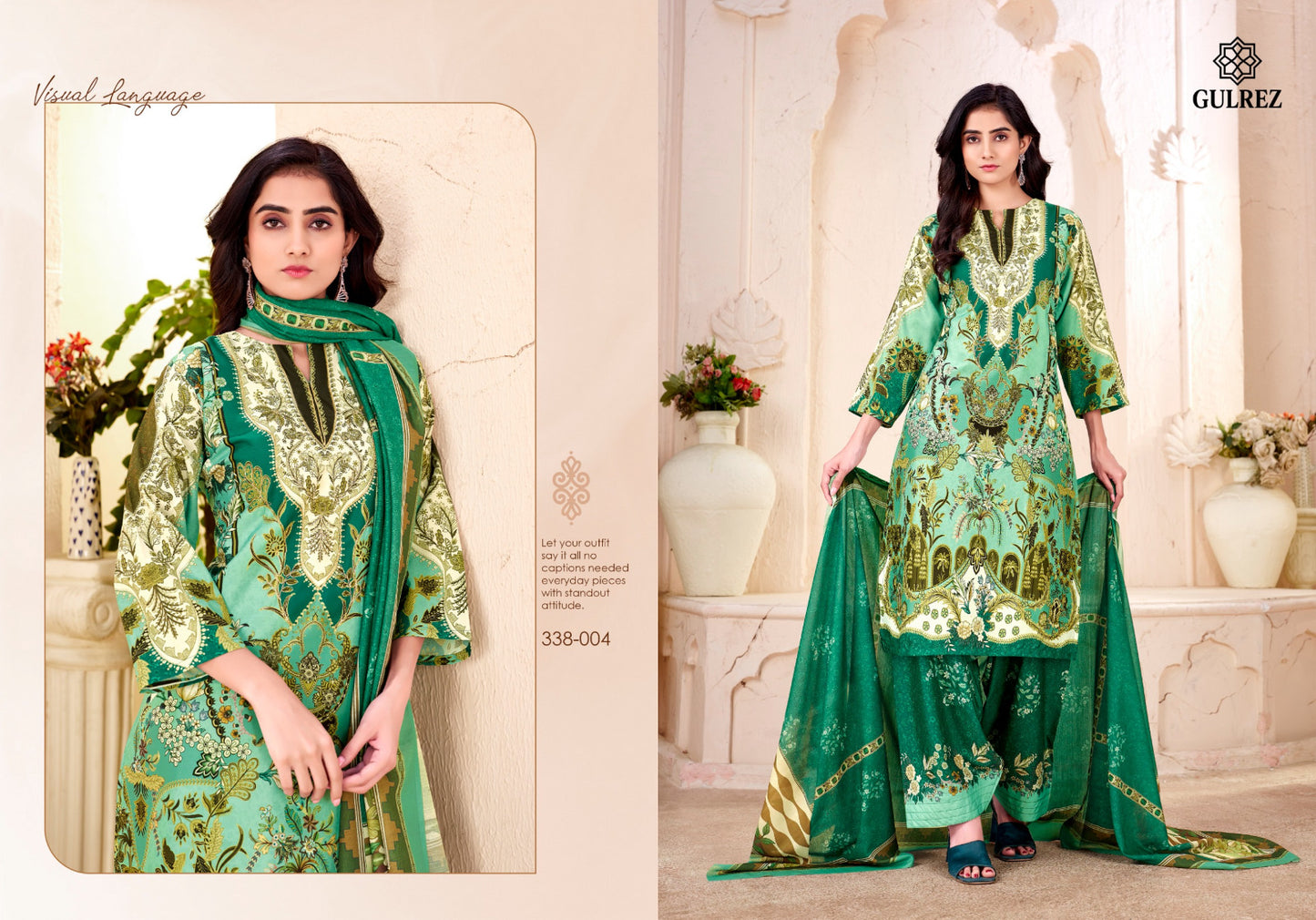 Zahira Gulrez Crape Karachi Readymade Suits Manufacturer Gujarat