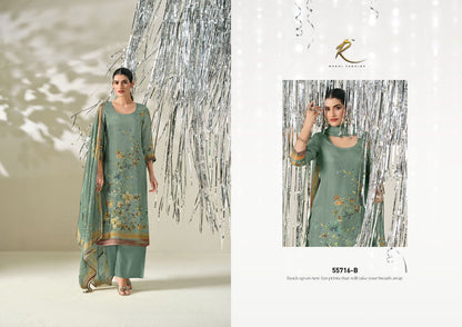 Zahra 55716 Rakhi Fashion Organza Pant Style Suits Manufacturer Ahmedabad