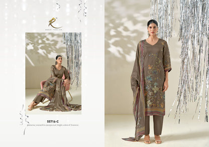 Zahra 55716 Rakhi Fashion Organza Pant Style Suits Manufacturer Ahmedabad