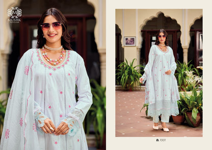 Zahra Cotton Anarkali Mushk Pakistani Readymade Suits Wholesaler Ahmedabad