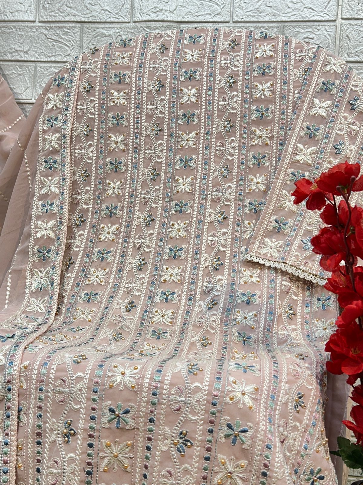 Zahra Rubab Alk Georgette Pakistani Salwar Suits Wholesaler Ahmedabad