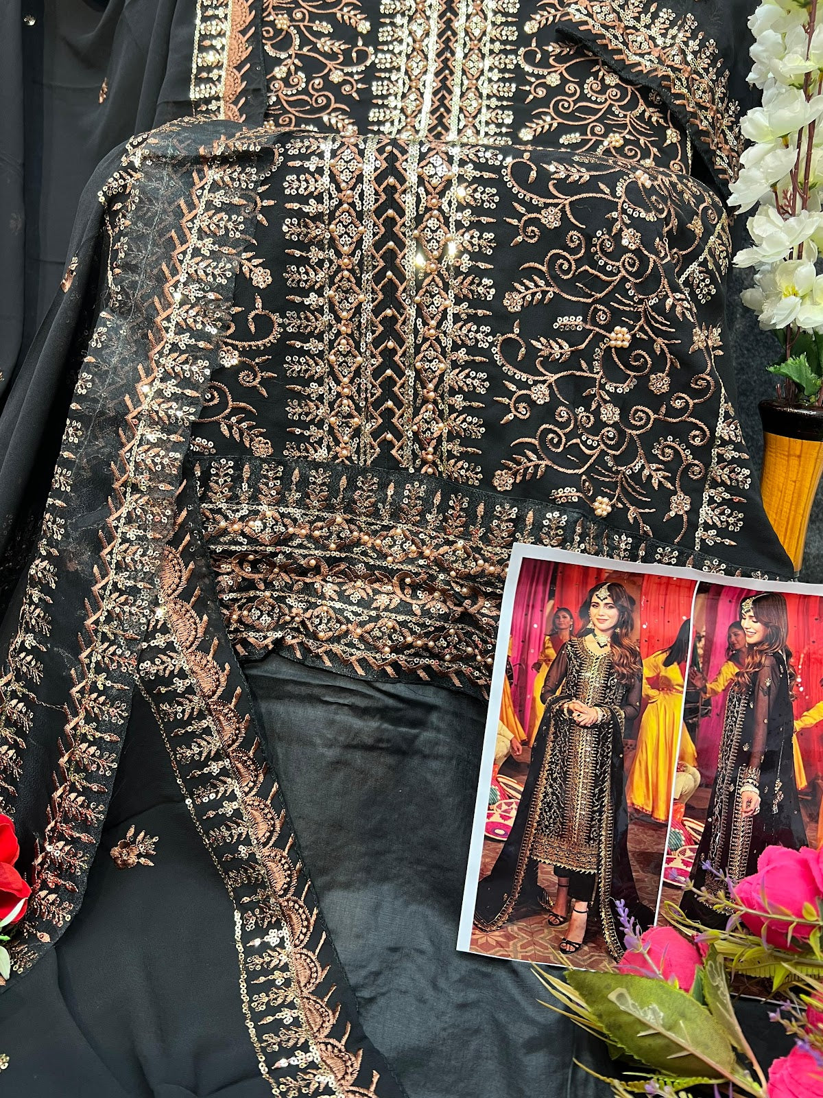 Zahra Rubab Vol 3 6009-6011 Alk Georgette Pakistani Salwar Suits Manufacturer India