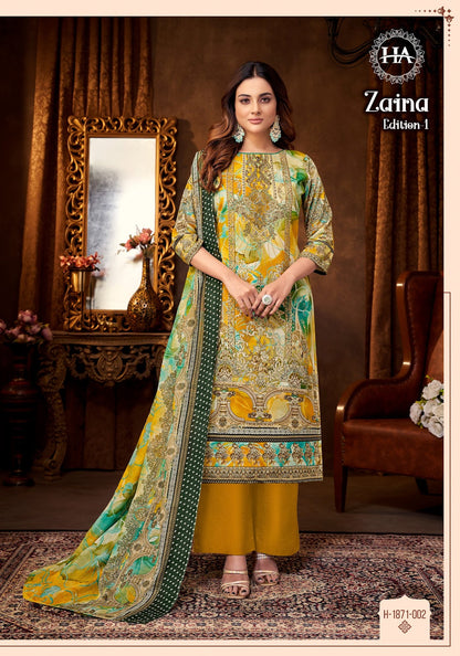 Zaina Alok Pure Viscose Karachi Salwar Suits Supplier Ahmedabad