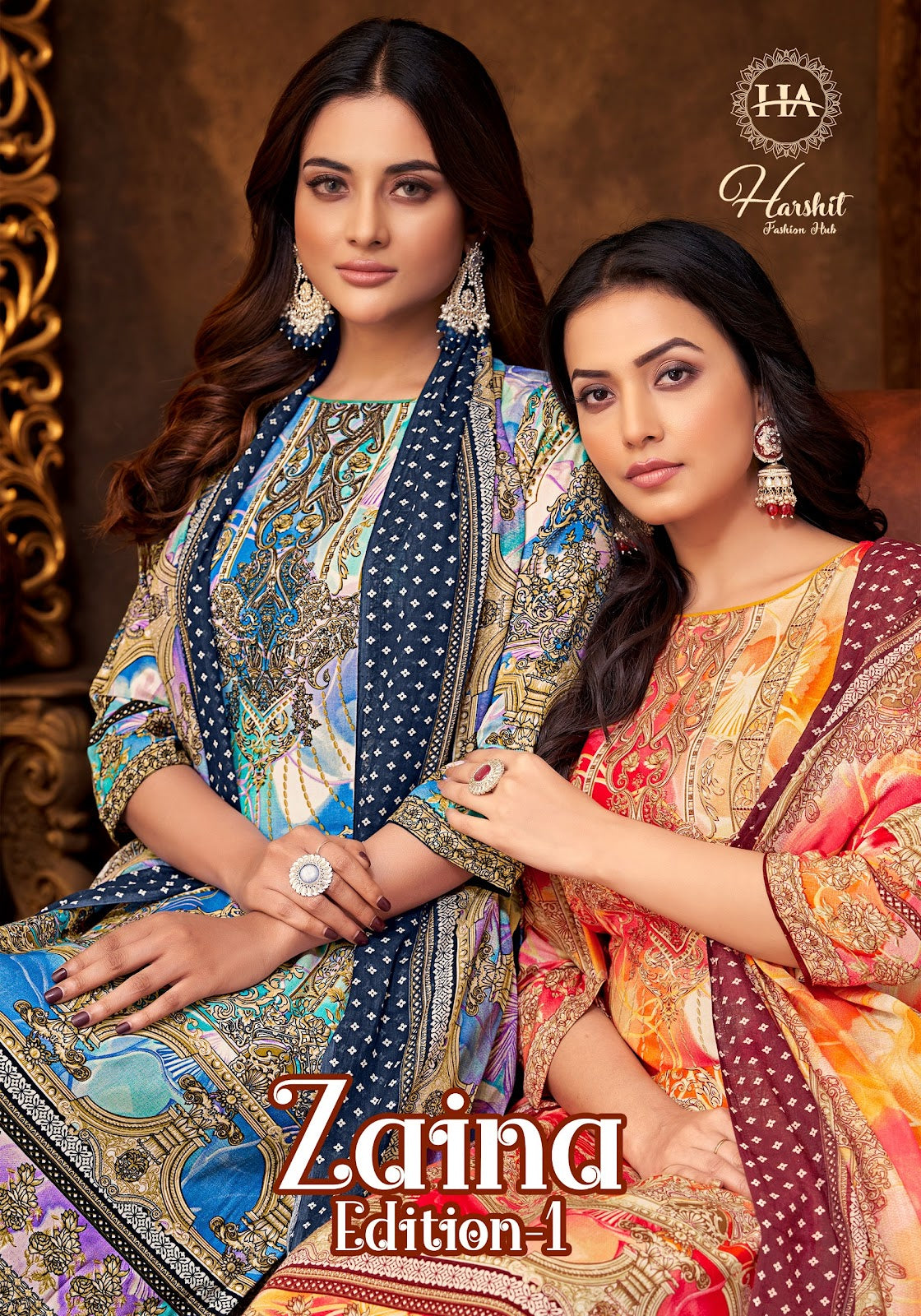 Zaina Alok Pure Viscose Karachi Salwar Suits Supplier Ahmedabad