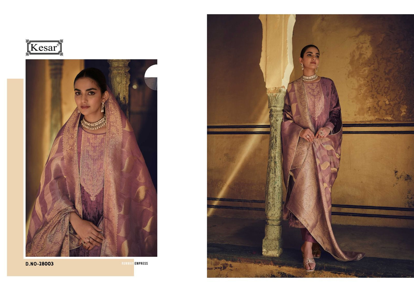 Zainab Kesar Velvet Suits Exporter India