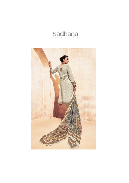 Zainab Sadhana Muslin Silk Pant Style Suits Exporter Ahmedabad