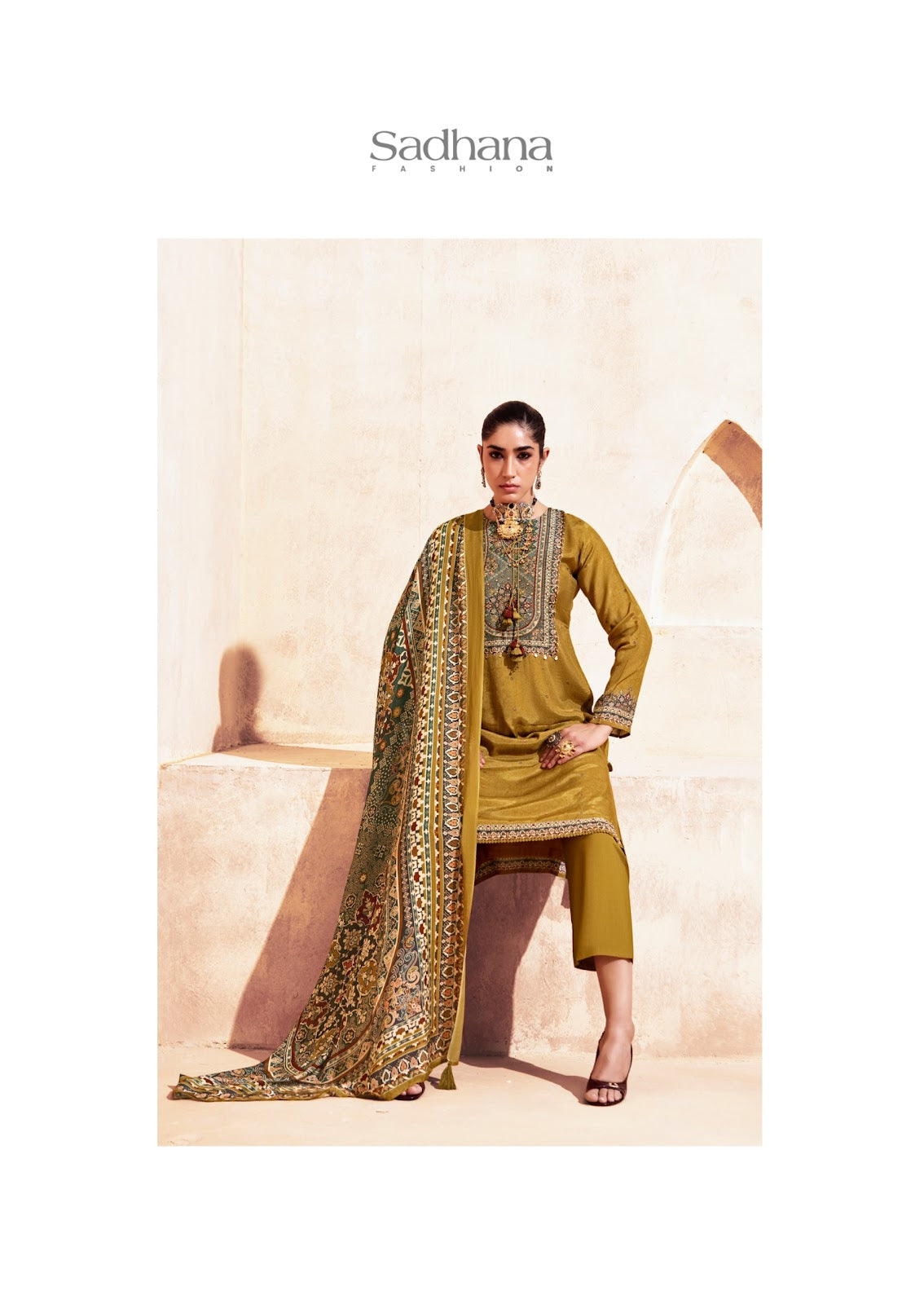 Zainab Sadhana Muslin Silk Pant Style Suits Exporter Ahmedabad