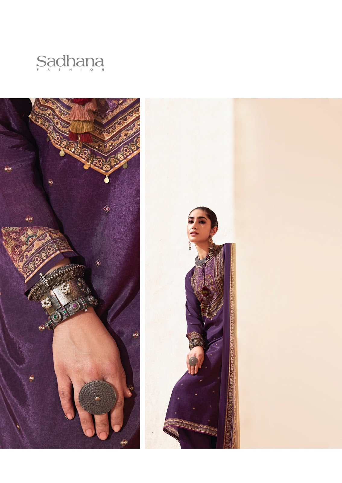 Zainab Sadhana Muslin Silk Pant Style Suits Exporter Ahmedabad