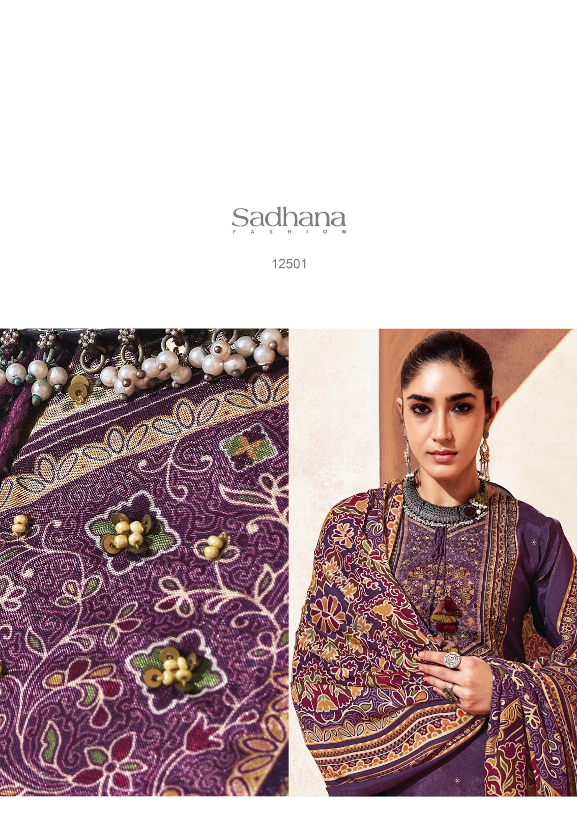 Zainab Sadhana Muslin Silk Pant Style Suits Exporter Ahmedabad