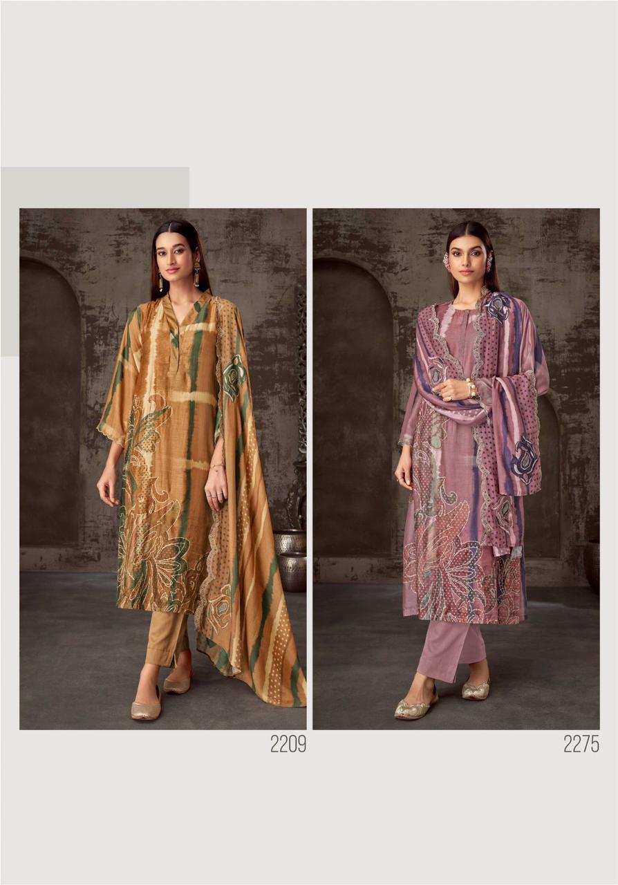 Zainab Sahiba Muslin Silk Pant Style Suits Manufacturer Ahmedabad