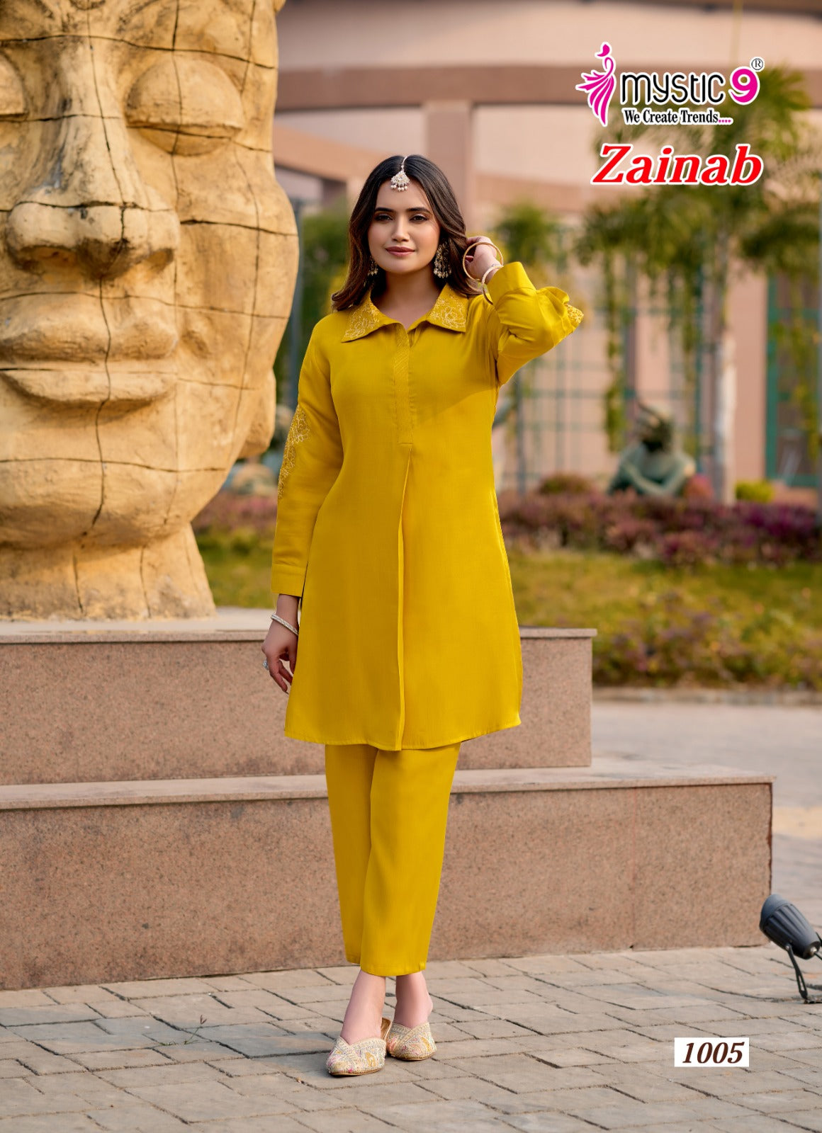 Zainab Vol 1 Mystic 9 Viscose Co Ord Set Exporter Ahmedabad
