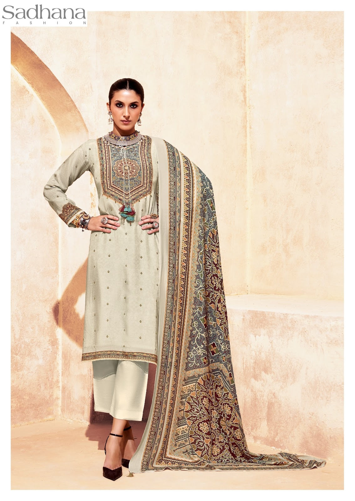 Zainab Vol 2 Sadhana Jam Cotton Pakistani Salwar Suits Wholesale Price