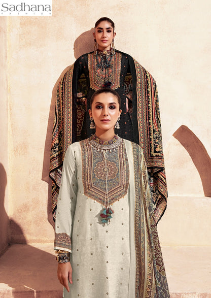 Zainab Vol 2 Sadhana Jam Cotton Pakistani Salwar Suits Wholesale Price