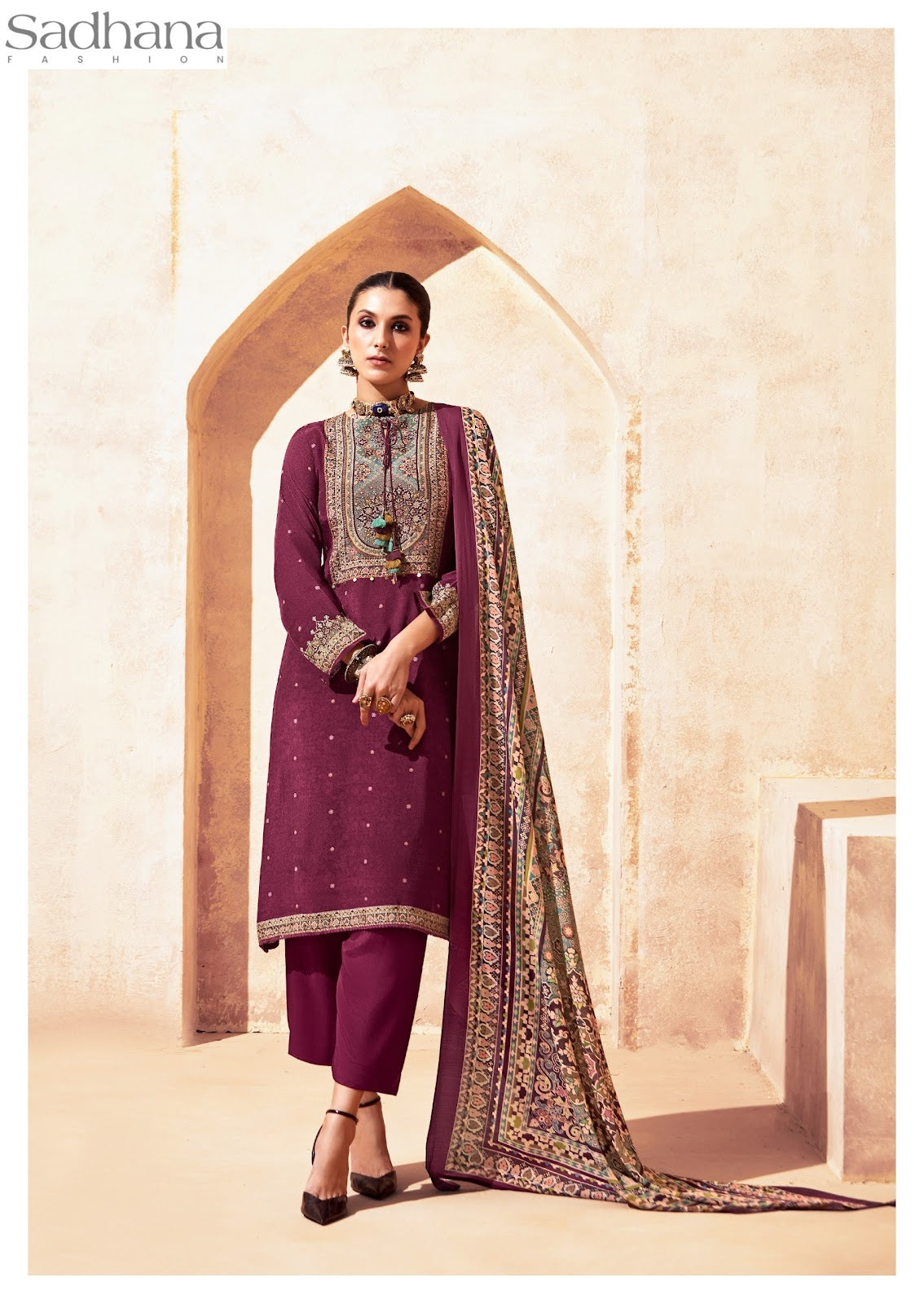 Zainab Vol 2 Sadhana Jam Cotton Pakistani Salwar Suits Wholesale Price