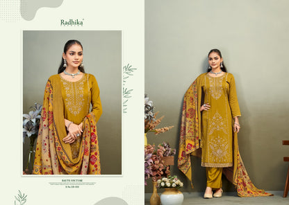 Zaira Vol 1 Radhika Fashion Azara Zam Cotton Karachi Salwar Suits Supplier Gujarat