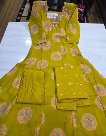 Zaira Series Dveeja Fashion Chanderi Readymade Anarkali Suits Wholesale Price