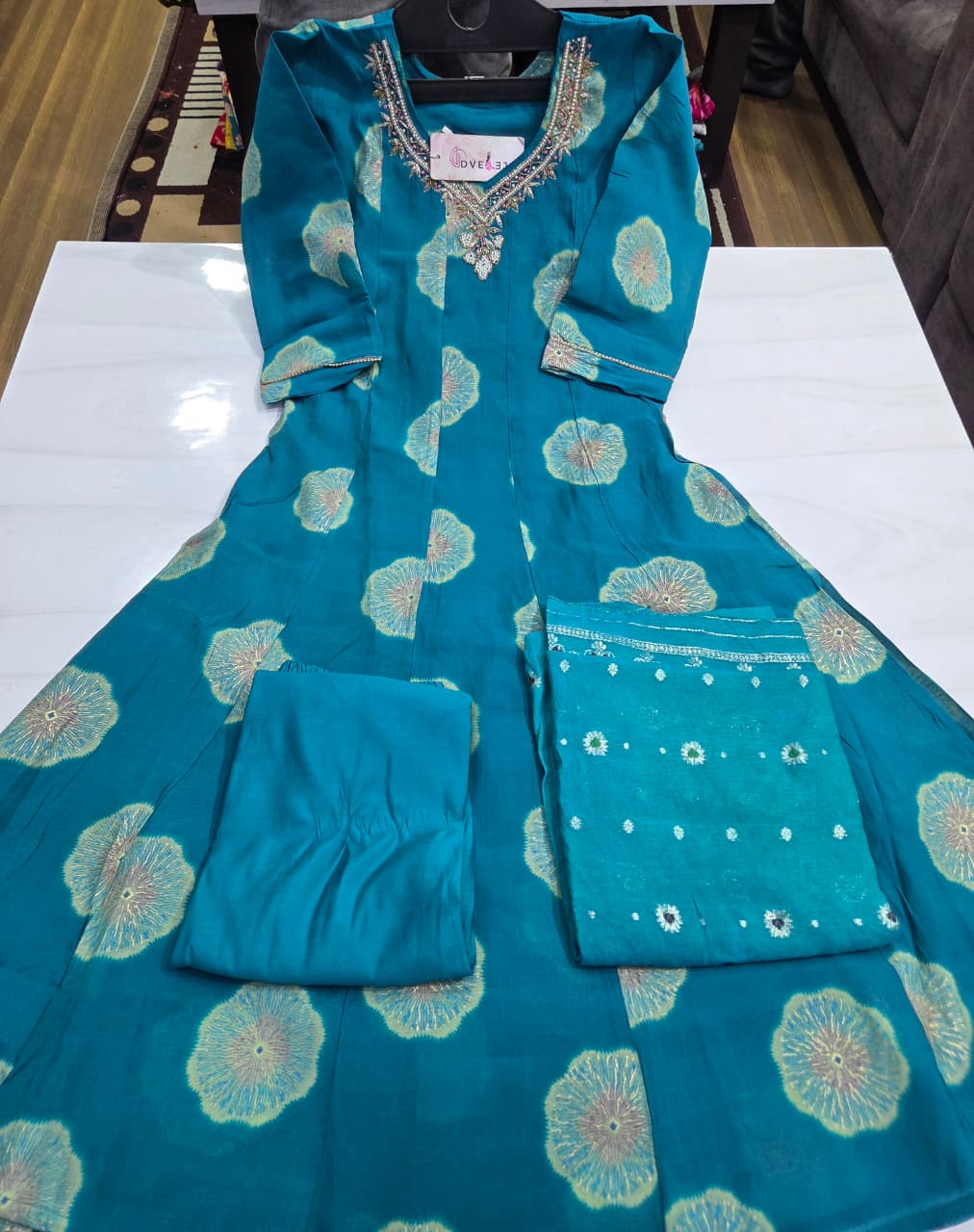Zaira Series Dveeja Fashion Chanderi Readymade Anarkali Suits Wholesale Price