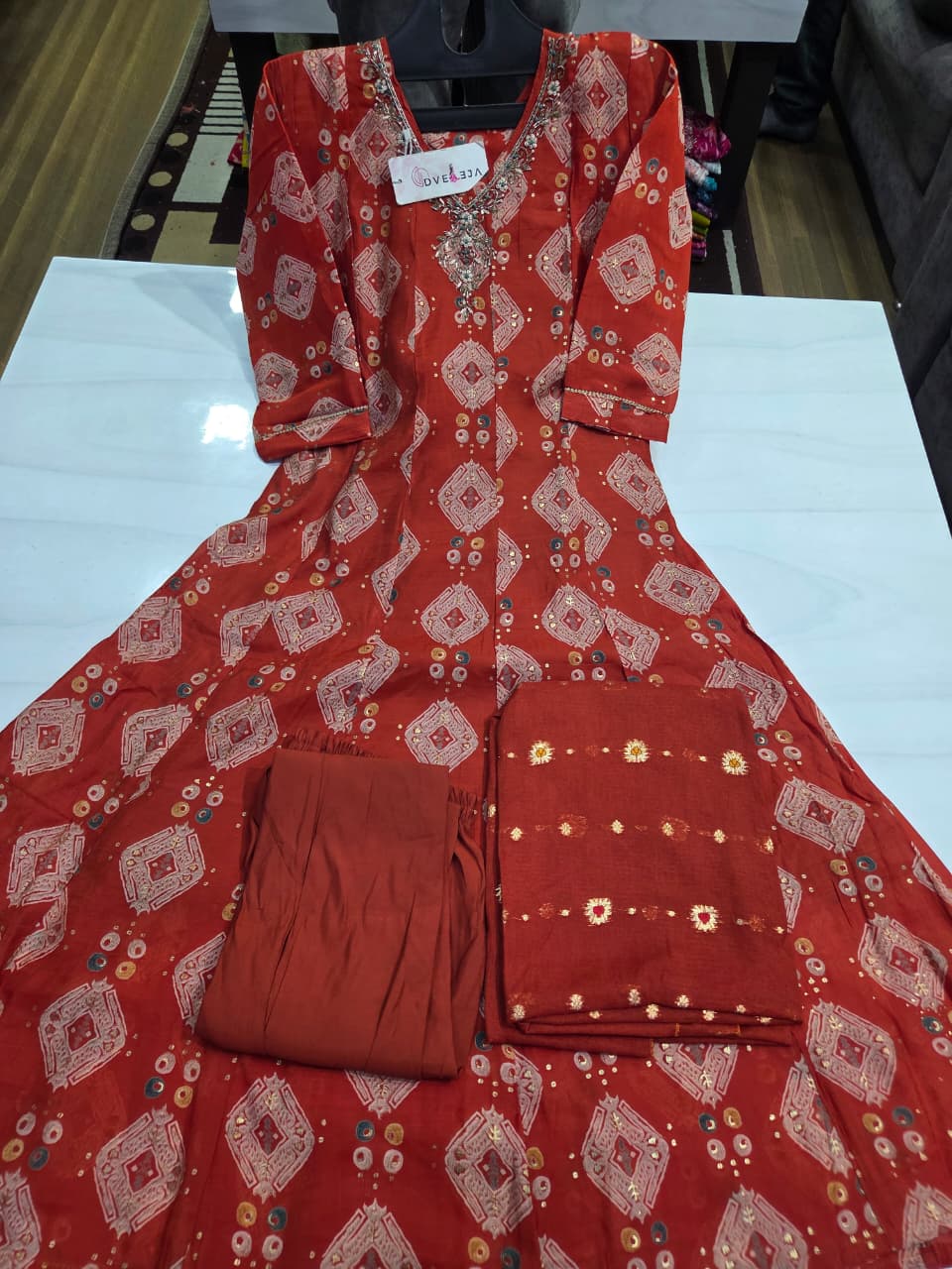 Zaira Series Dveeja Fashion Chanderi Readymade Anarkali Suits Wholesale Price