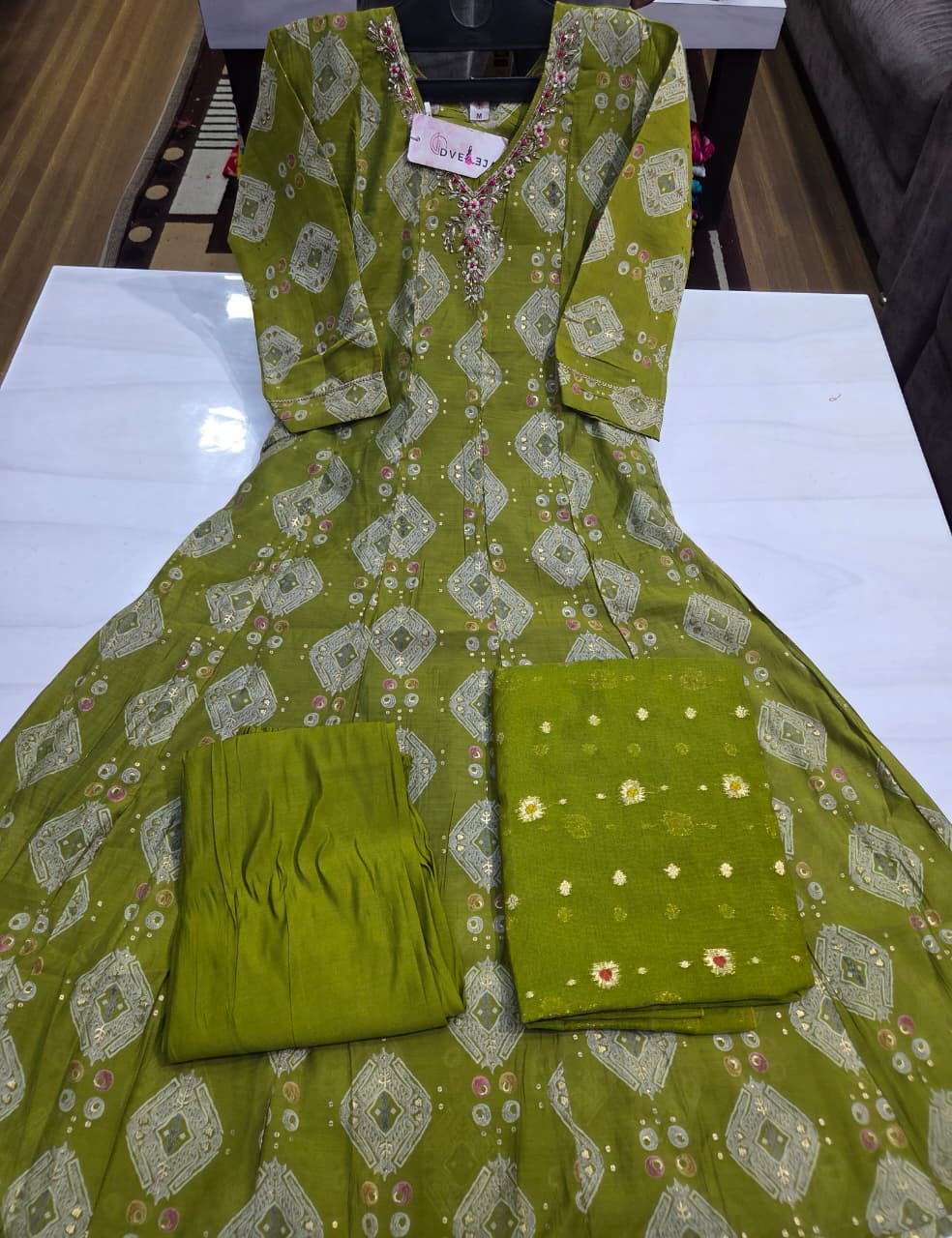 Zaira Series Dveeja Fashion Chanderi Readymade Anarkali Suits Wholesale Price