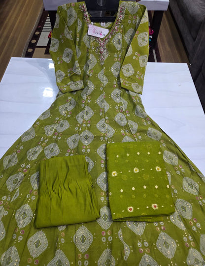 Zaira Series Dveeja Fashion Chanderi Readymade Anarkali Suits Wholesale Price